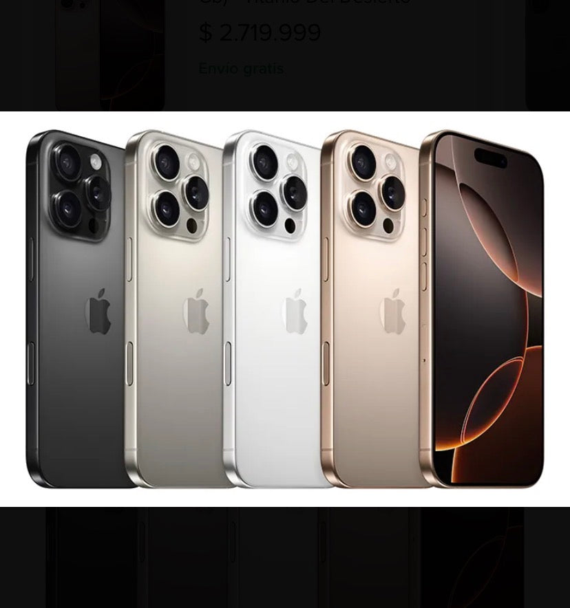 IPHONE 16 PRO MAX 256gb