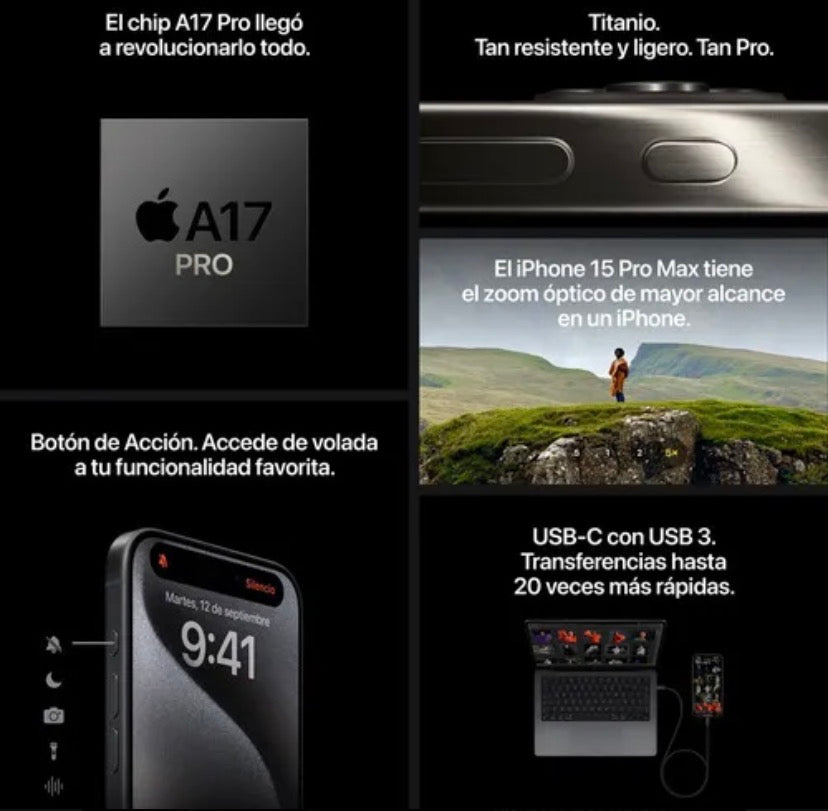 IPHONE 15 PRO MAX 256gb