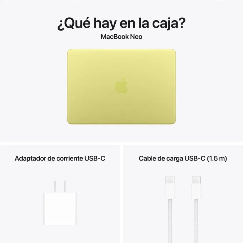 MacBook Neo 13-inch 8 GB - 256GB -