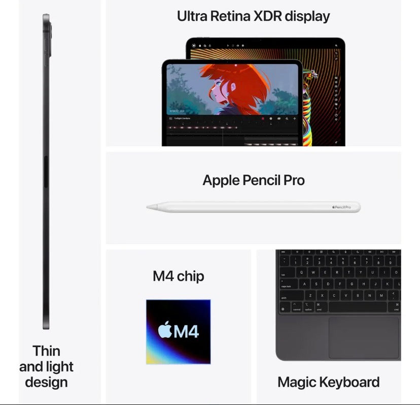 📱 iPad Pro 11” M4 Wi-Fi 256GB