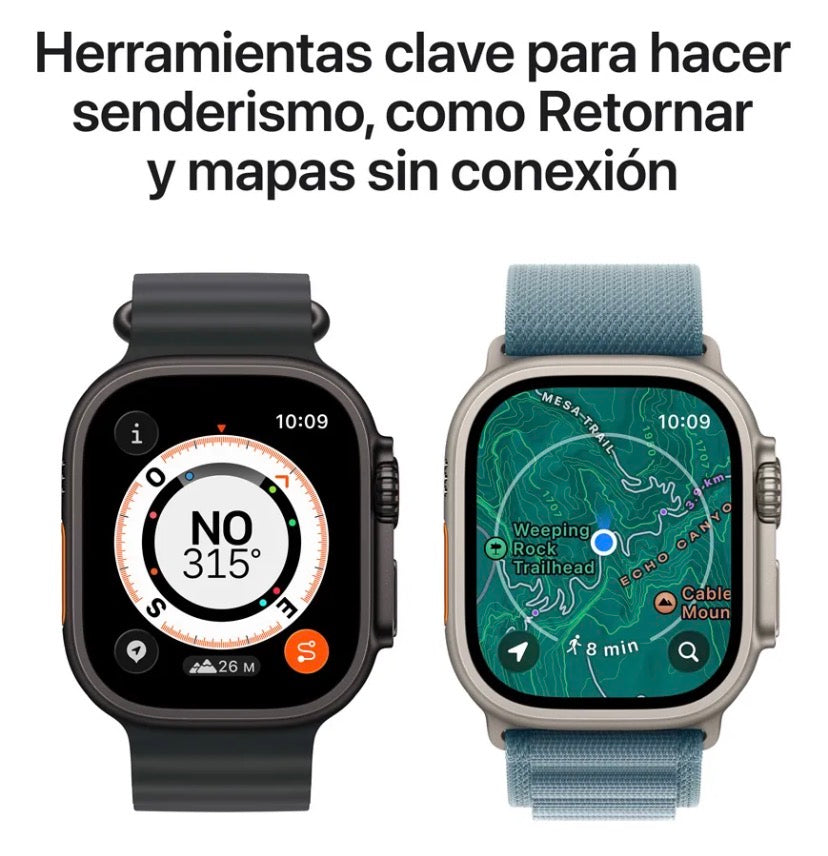 Apple Watch Ultra 2 49MM Titani- um - Negro