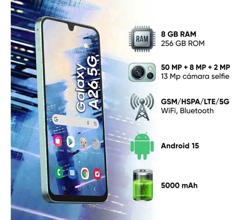 Samsung Galaxy A26 5G 256GB (8GB RAM)