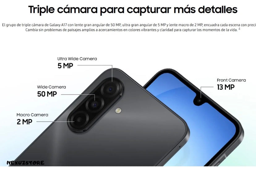 📱 Samsung Galaxy A17 4G 128GB (6GB RAM)
