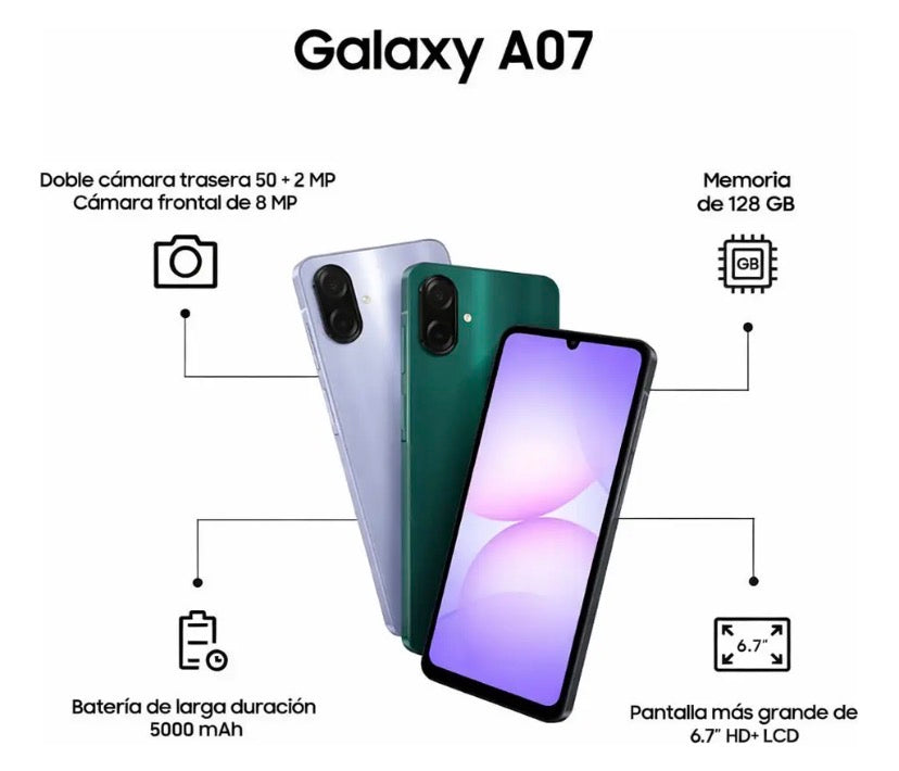 📱 Samsung Galaxy A07 4GB RAM 64GB