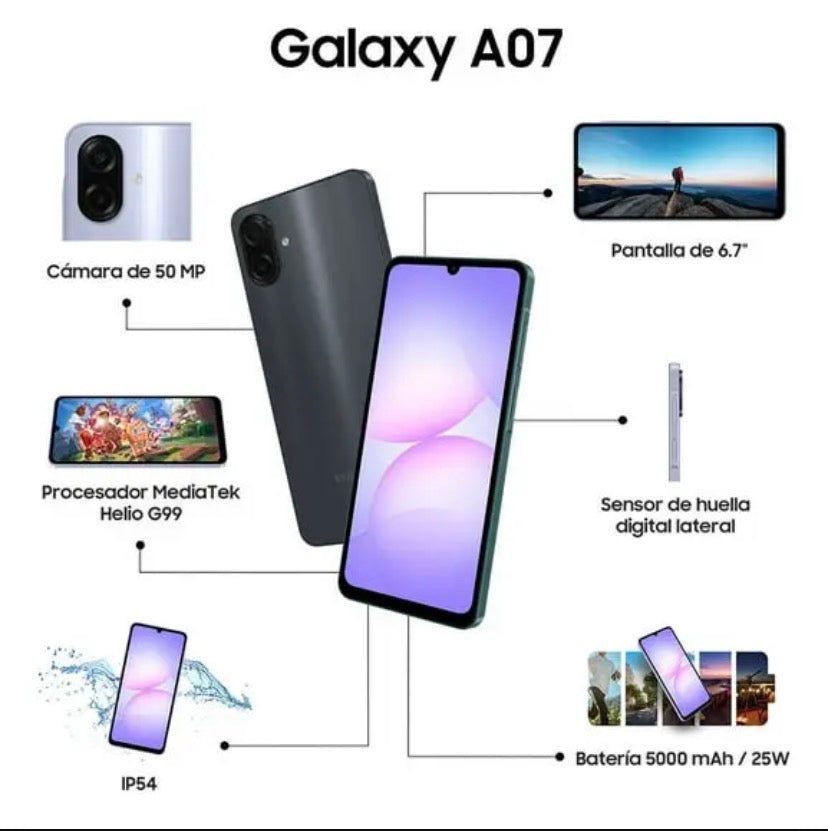 📱 Samsung Galaxy A07 4GB RAM 64GB