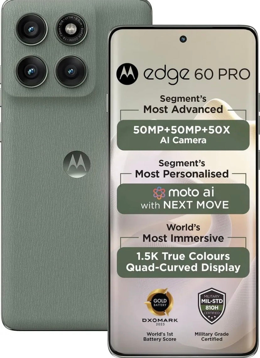Motorola Edge 60 Pro 12GB RAM 512GB