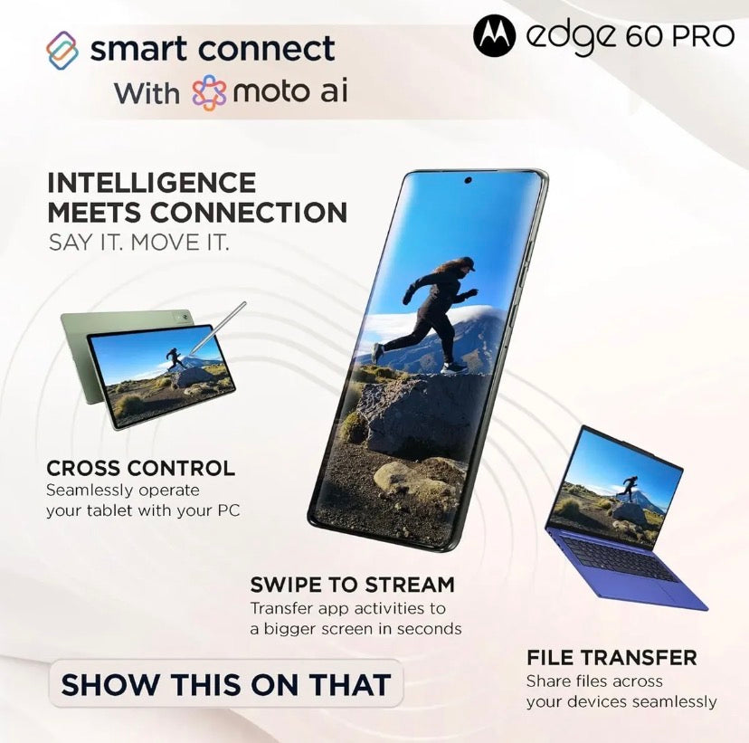 Motorola Edge 60 Pro 12GB RAM 512GB
