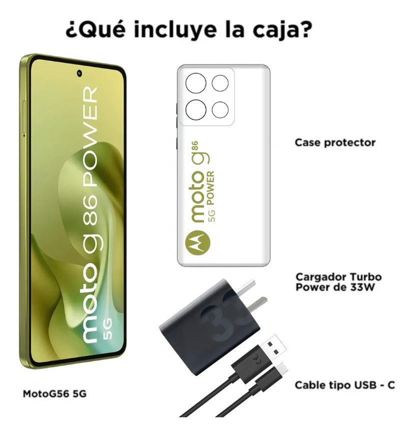📱 Moto G86 Power 512GB (8GB RAM)